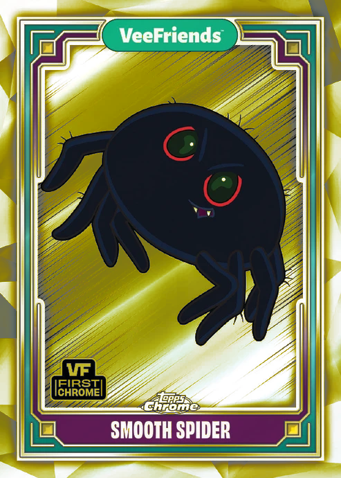 Topps Chrome Veefriends 2025 FINISH YOUR YELLOW REFRACTOR SET! BLACK CAT PATIENT - Picture 101 of 101