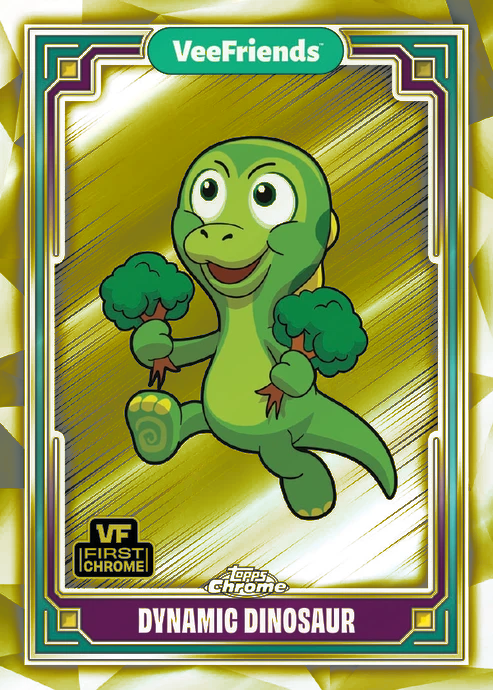 Topps Chrome Veefriends 2025 FINISH YOUR YELLOW REFRACTOR SET! BLACK CAT PATIENT - Picture 3 of 101