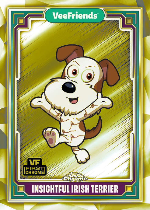 Topps Chrome Veefriends 2025 FINISH YOUR YELLOW REFRACTOR SET! BLACK CAT PATIENT - Picture 59 of 101